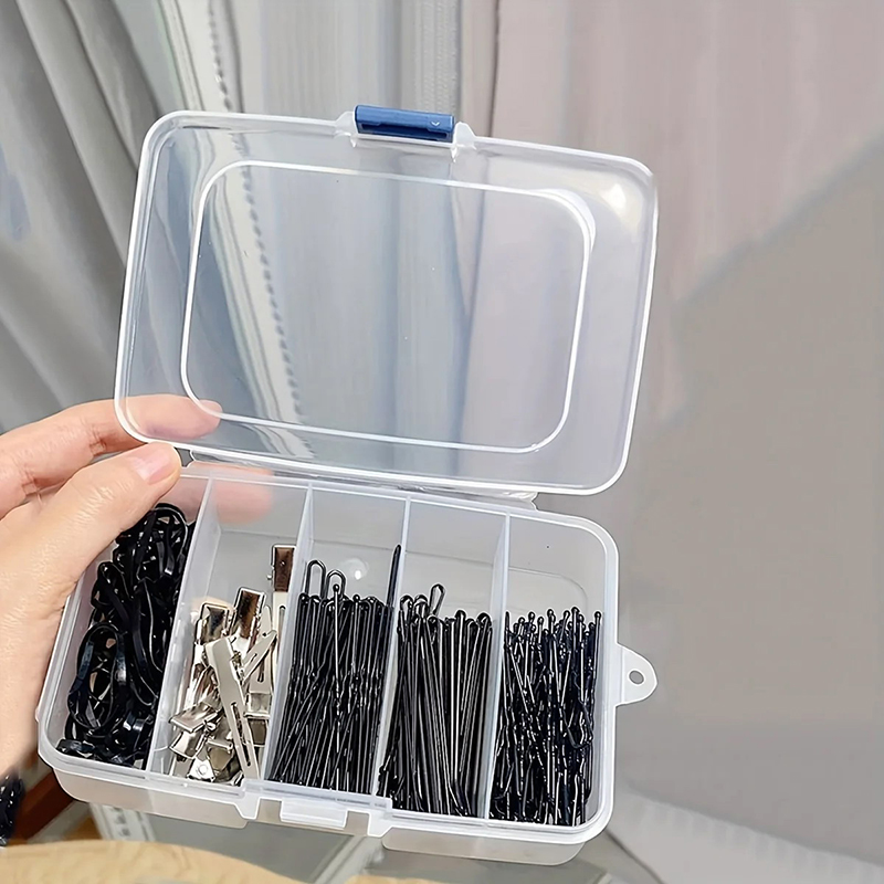Accessories Travel Jewelry Box - Прозрачные 5/6 сеток портативные пластиковые заколки