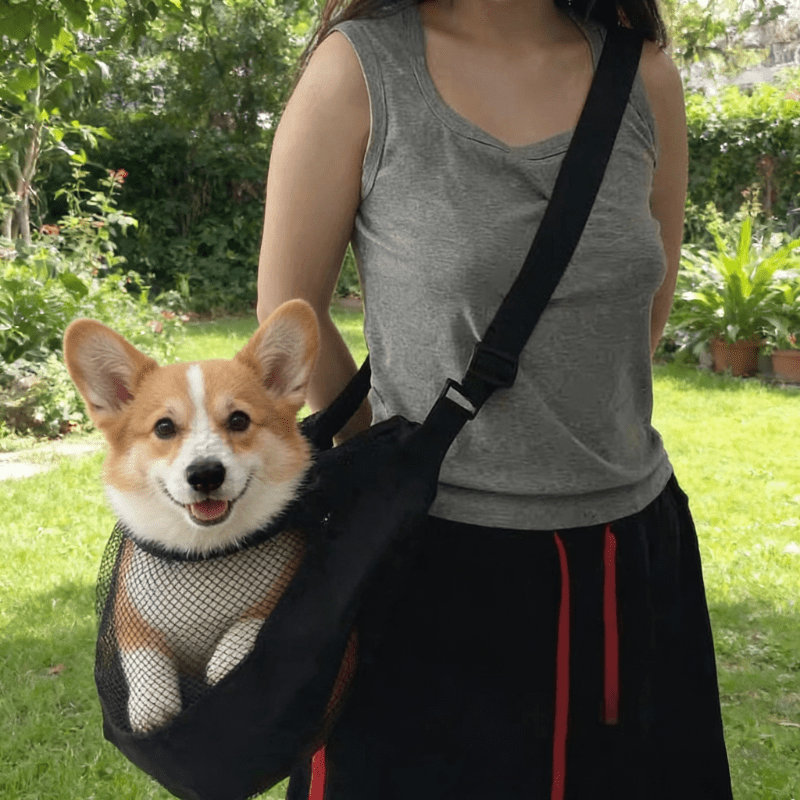 Travel Accessories Dog - Легкая дышащая сетчатая переноска для собак