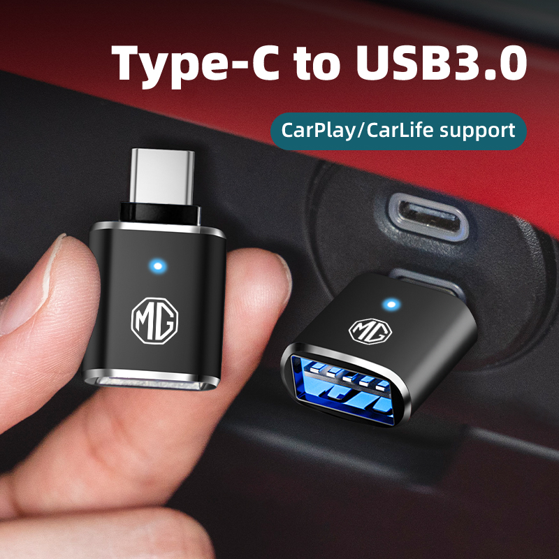 Travel Plug Type C - Автомобильный светодиодный адаптер типа C к