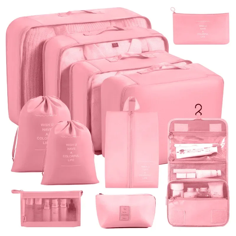 Travel Accessories Organiser - 8/9/10/11 шт. набор дорожных органайзеров, сумки