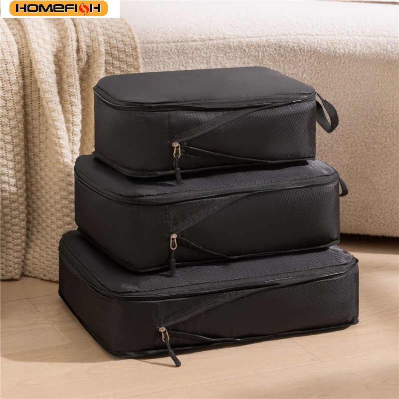 Travel Accessories Organiser - Набор из 3 компрессионных дорожных сумок