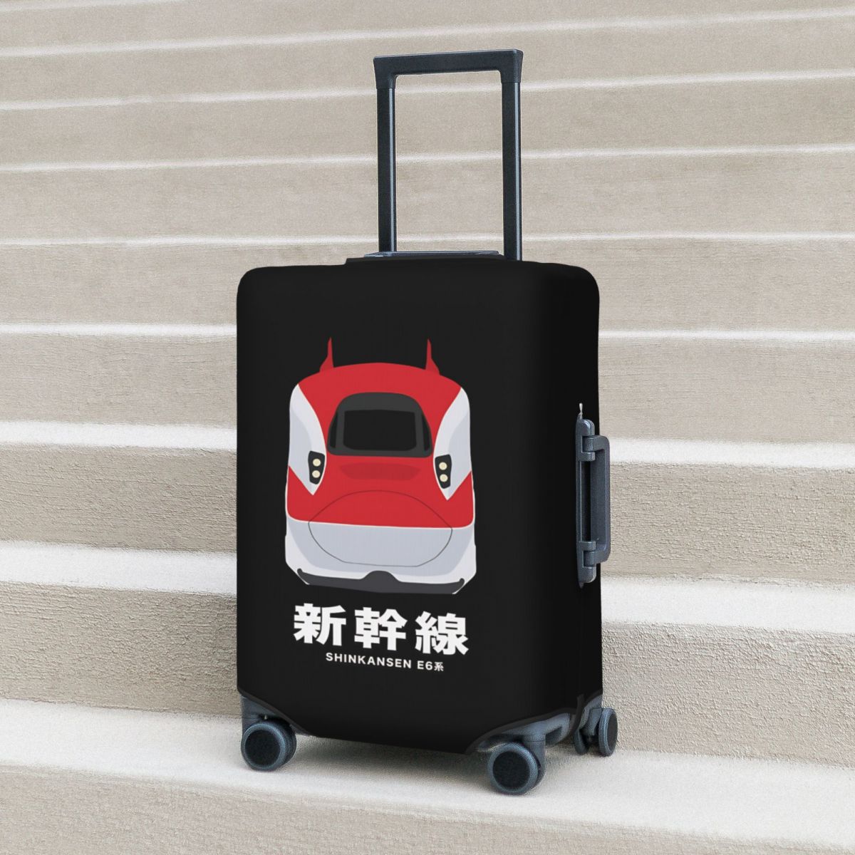 Travel Accessories In Train - Чехол для чемодана в стиле японского