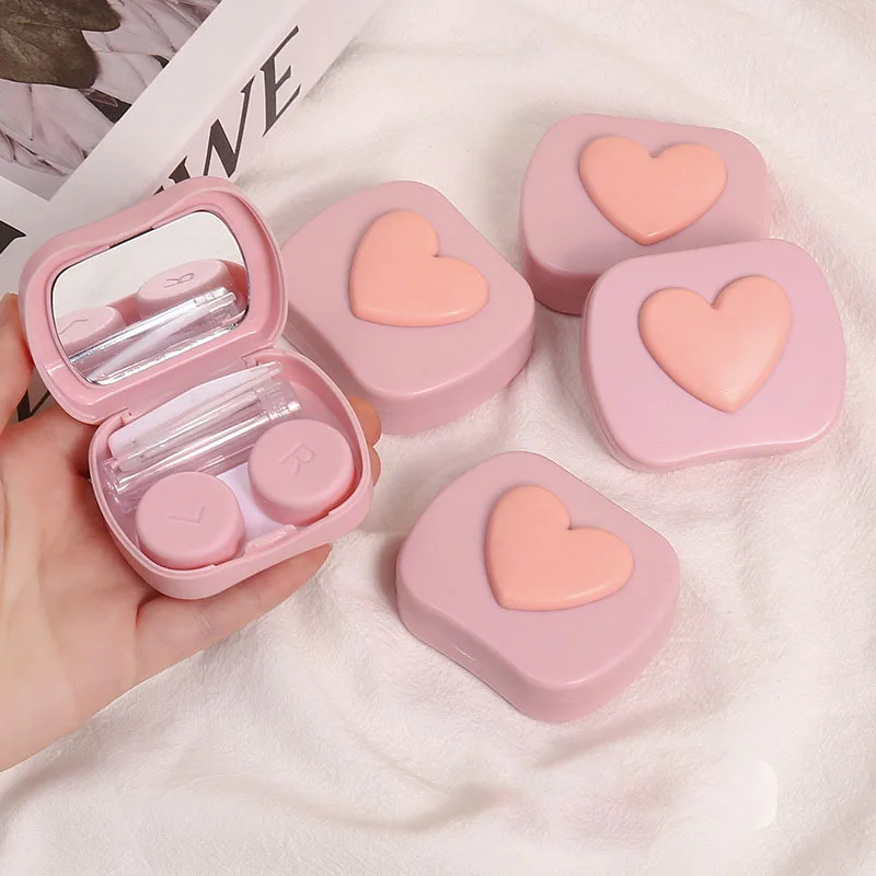Travel Accessories Kit For Women - Простой милый карманный мини-контейнер для контактных