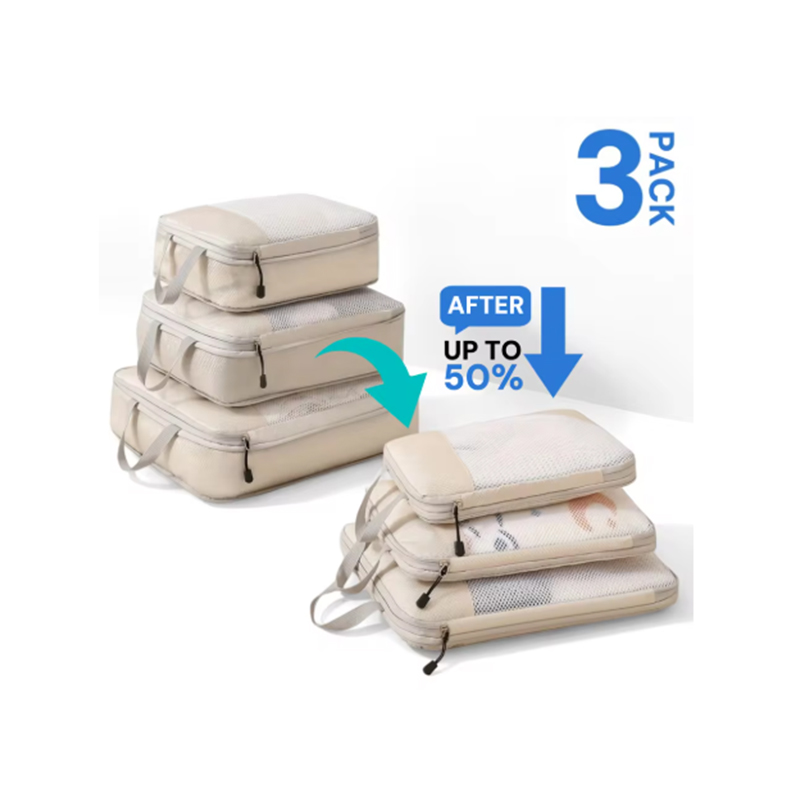 Travel Accessories Organiser - Набор из 3-х сжимаемых упаковок, дорожные
