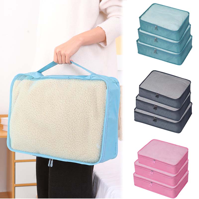 Travel Accessories Organiser - 1/3 шт. Компрессионные дорожные сумки-органайзеры для