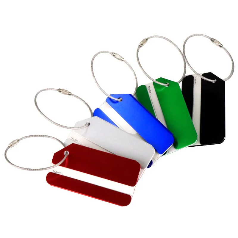 Travel Accessories In Train - 1 шт., багажная бирка из алюминиевого