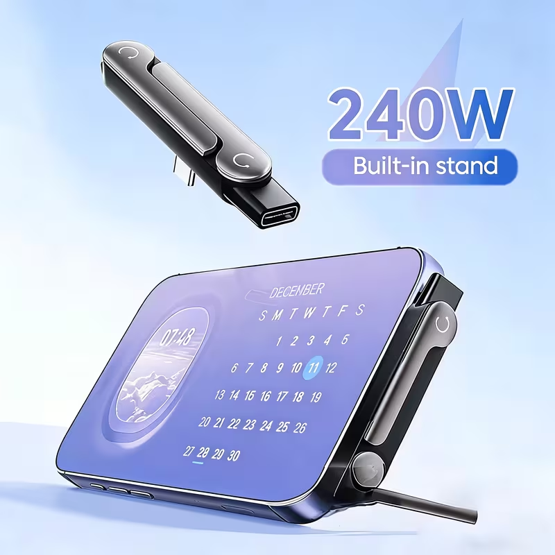 Адаптер Type-C 240 Вт для быст – обзор и цена Travel Plug Type C