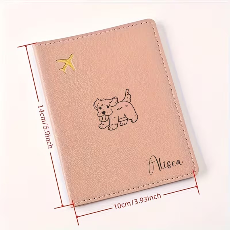 Обложка для паспорта с дизайно – обзор и цена Travel Accessories Dog