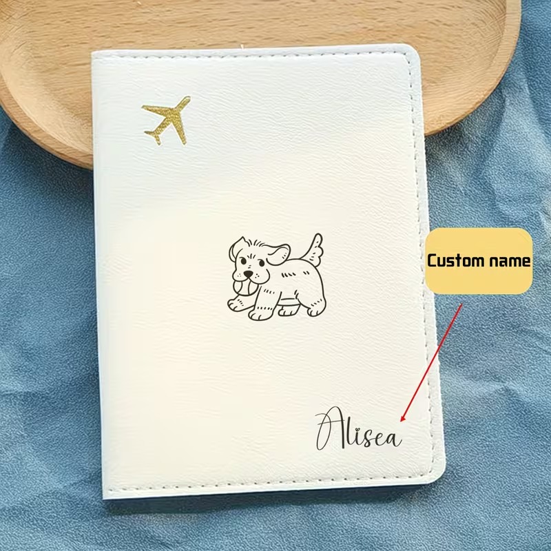 Обложка для паспорта с дизайно – обзор и цена Travel Accessories Dog