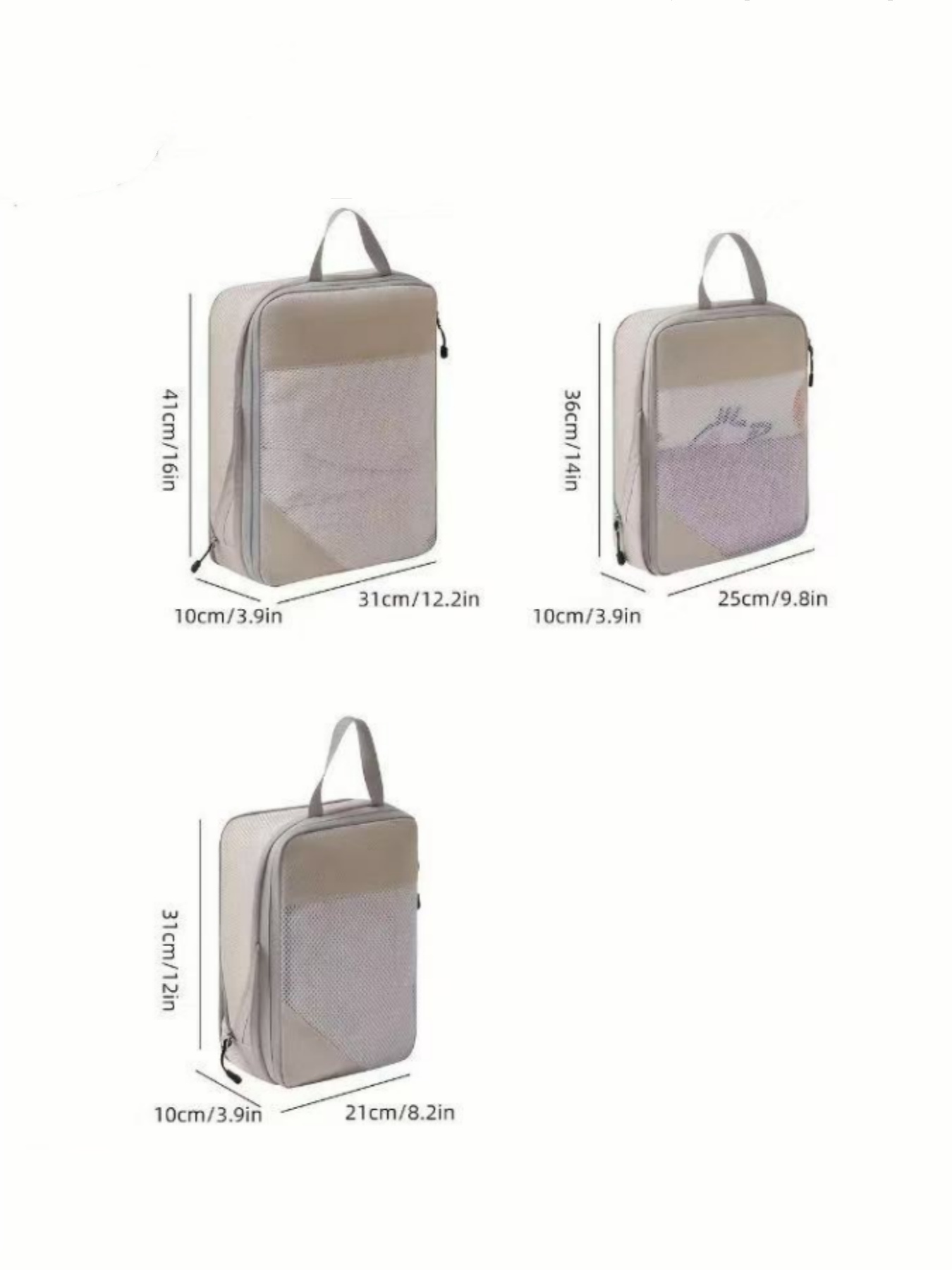 Набор из 3-х сжимаемых упаково – обзор и цена Travel Accessories Organiser