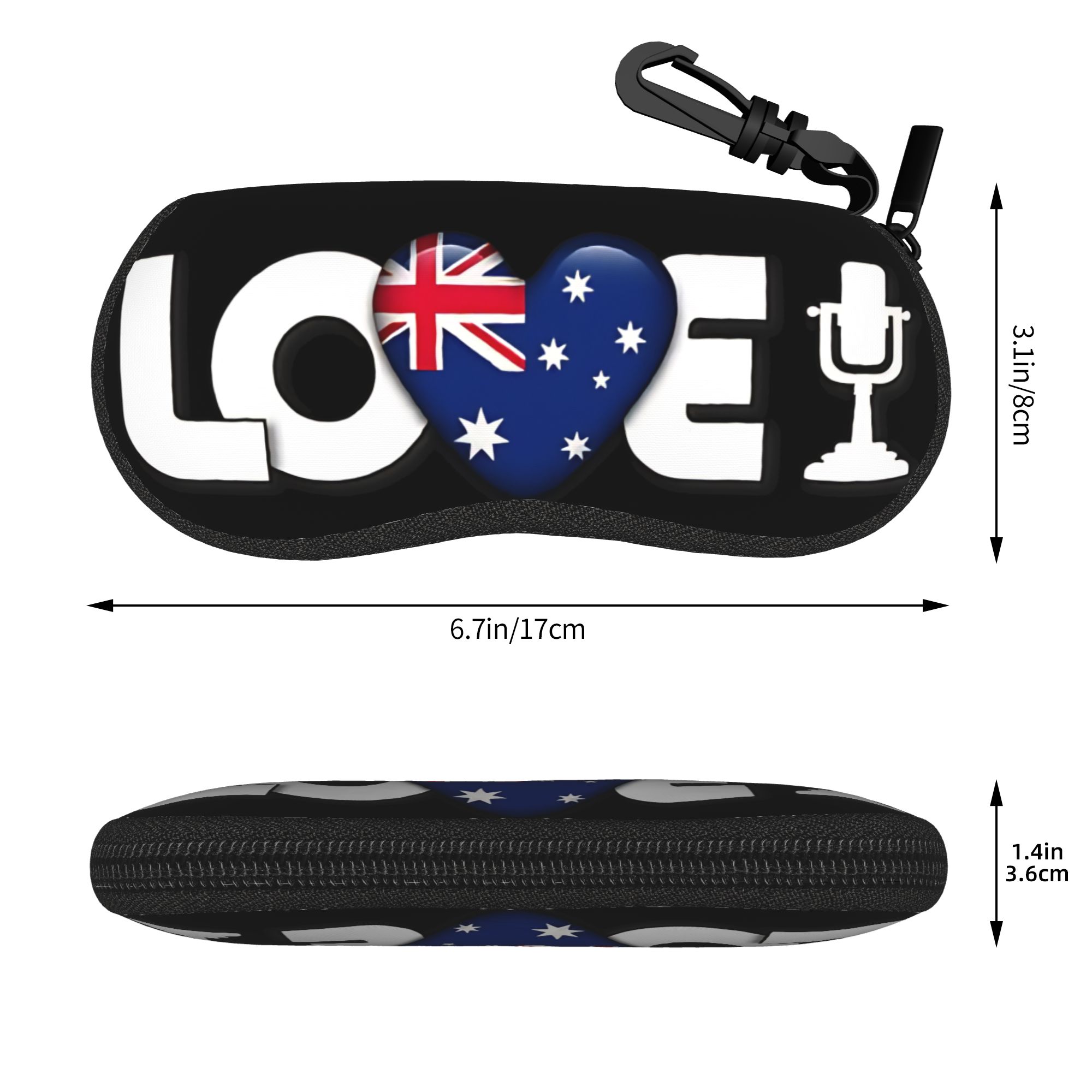 Чехол для очков Love Australia – обзор и цена Travel Accessories Australia