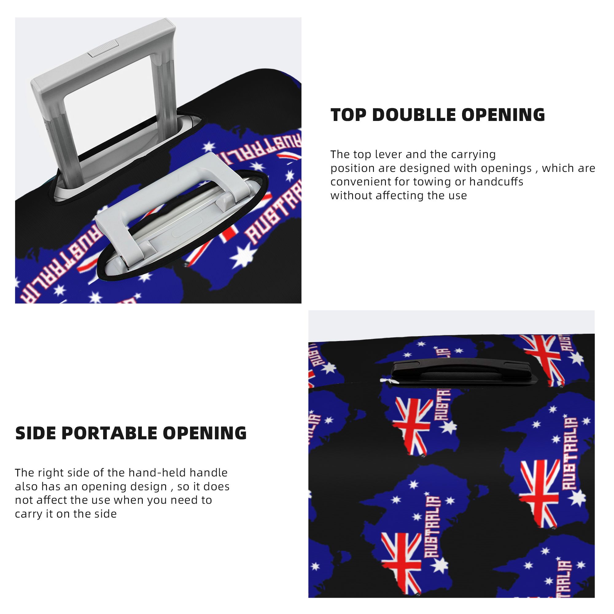 Защитный чехол для чемодана с  – обзор и цена Travel Accessories Australia