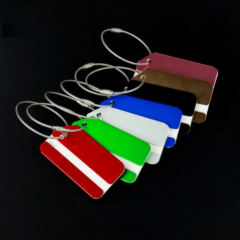 1 шт., багажная бирка из алюми – обзор и цена Travel Accessories In Train