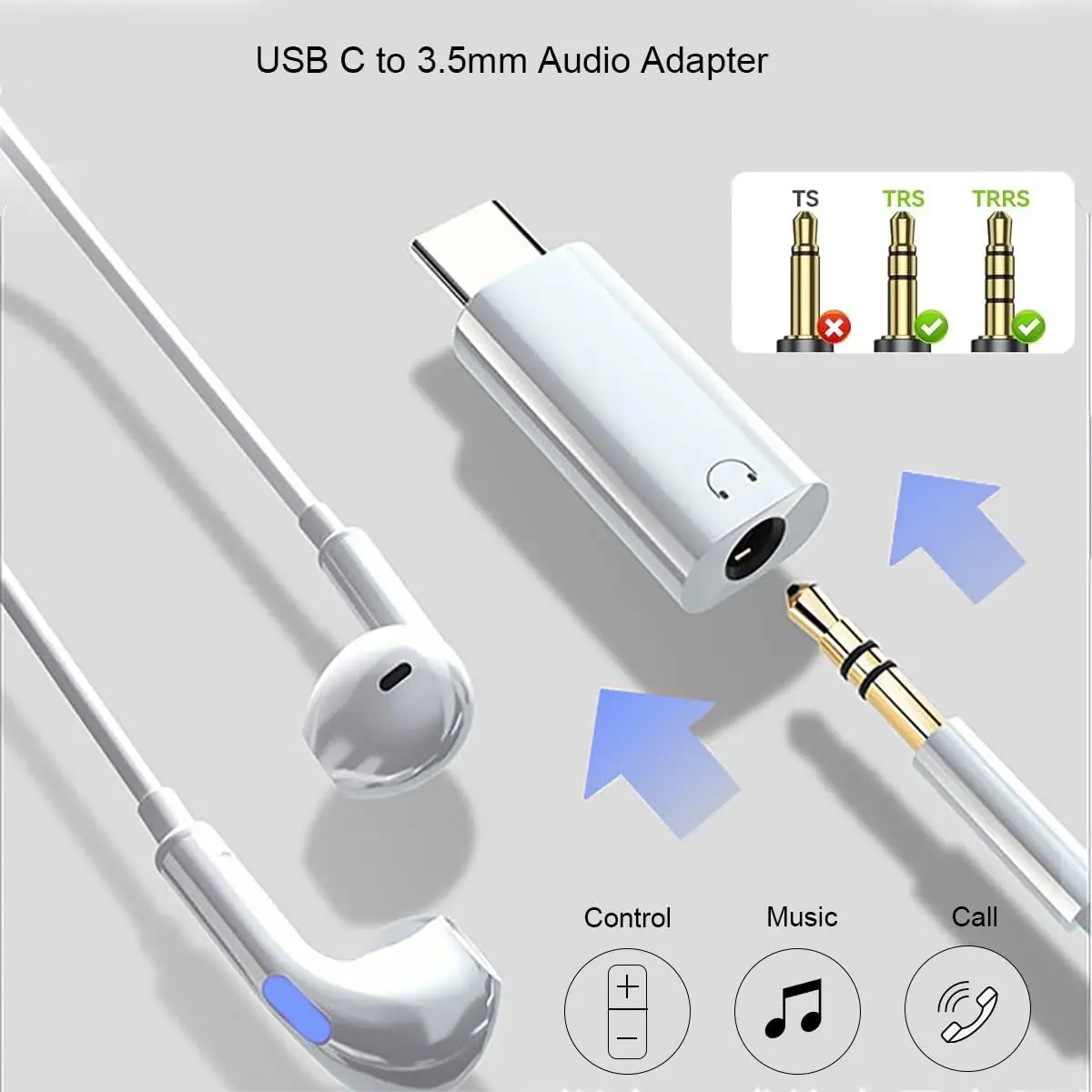 Адаптер USB-C на 3,5 мм для на – обзор и цена Travel Plug Type C