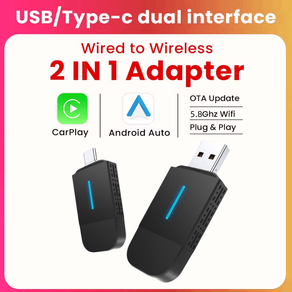 Беспроводной адаптер Android A – обзор и цена Travel Plug Type C